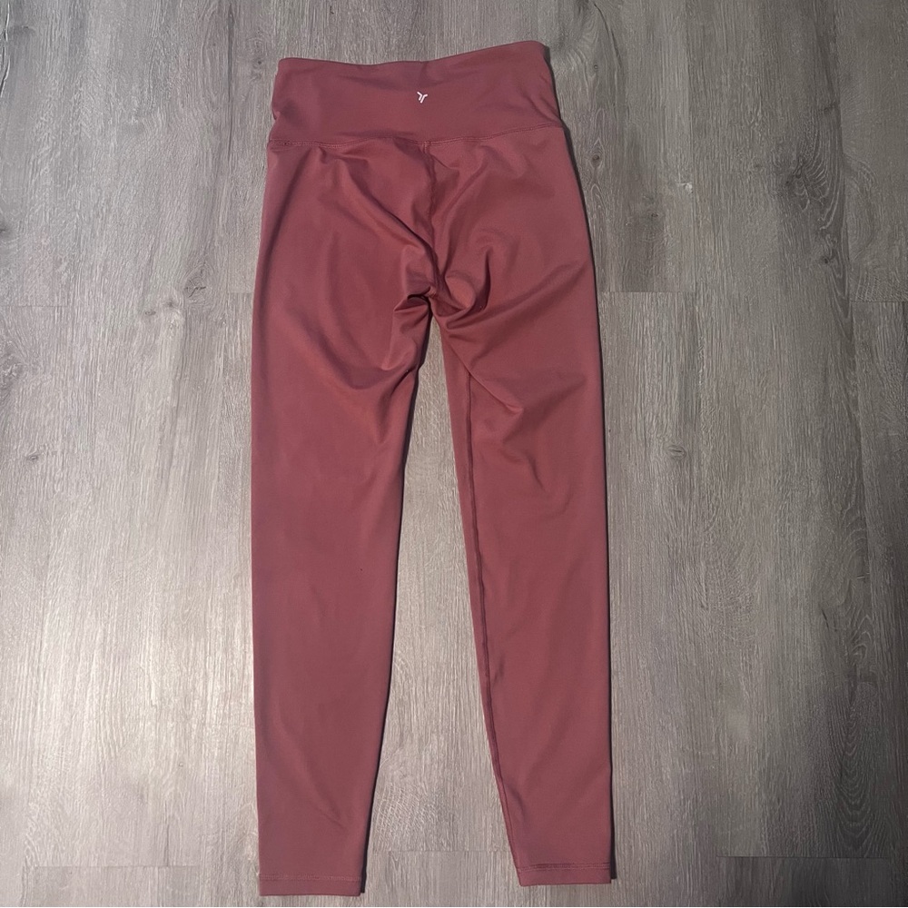 Old Navy High-Waisted Leggings coral-pink- Size M - Picture 7 of 7